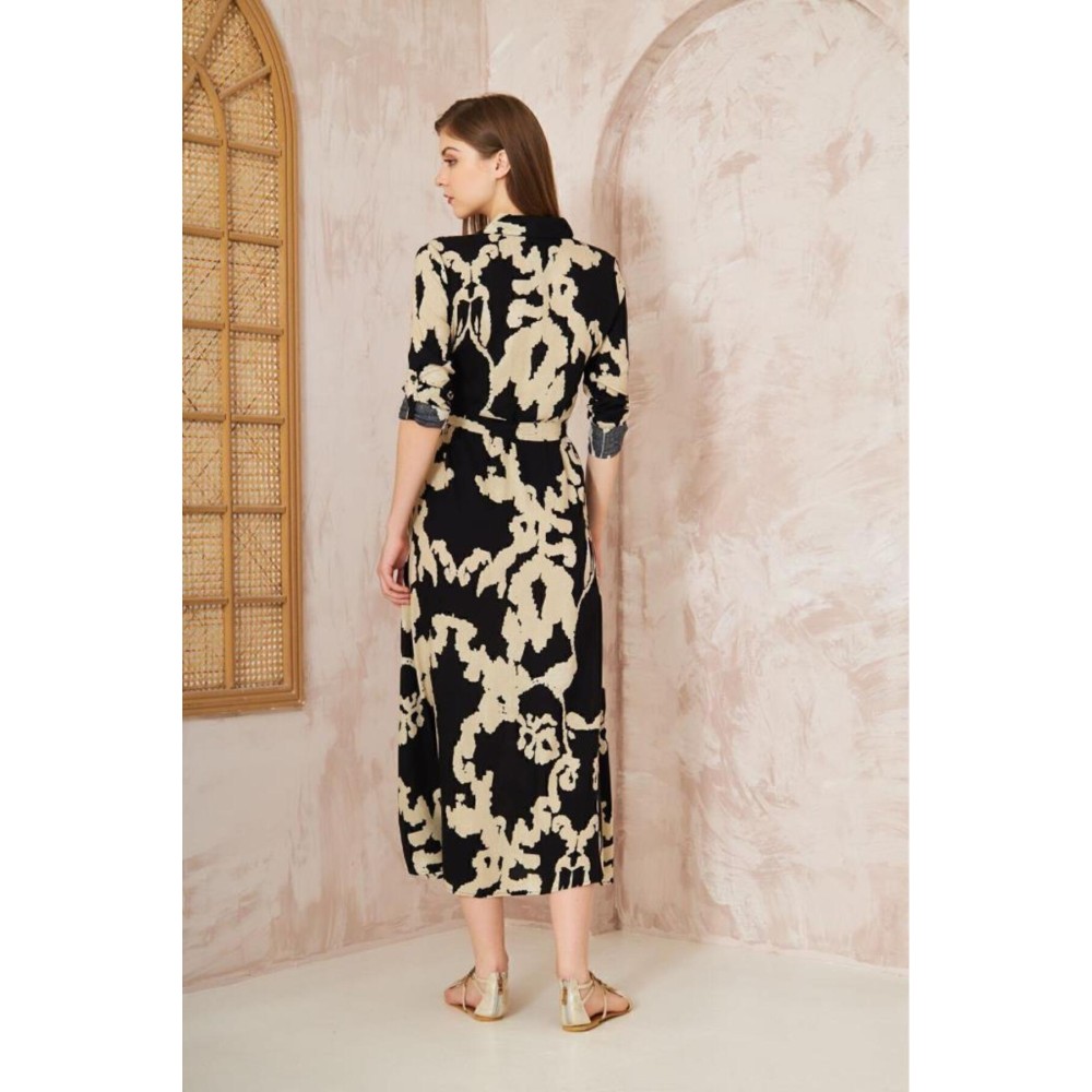 Pasaklı Giyim Pasaklı Giyim Kadın %100 Viskon Elbise Siyah - Premium Kadın Giyim