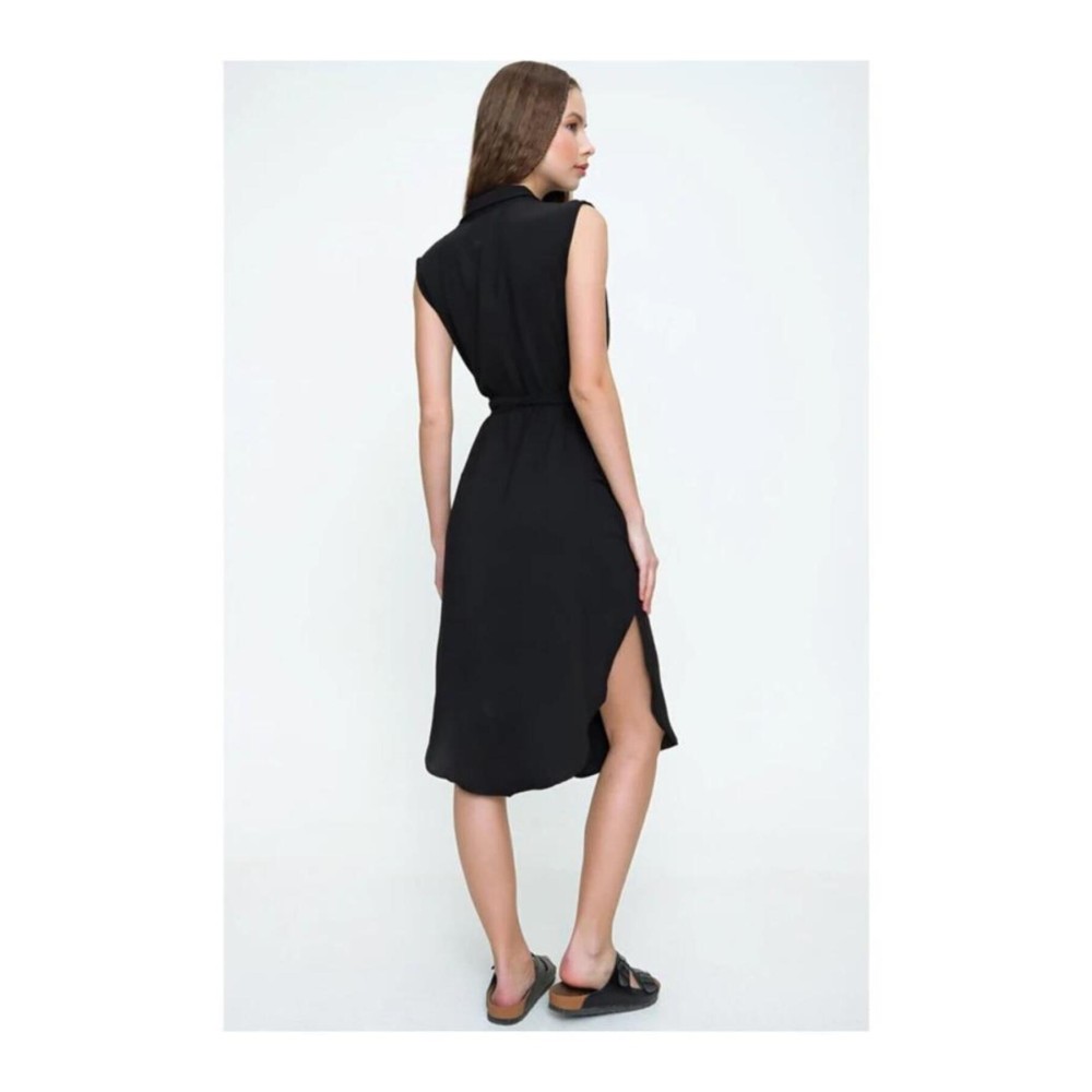 Pasaklı Giyim Pasaklı Giyim Kadın Tunik Elbise Siyah - Premium Kadın Giyim