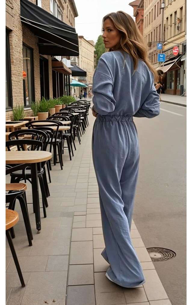 Pasaklı Giyim Kadın Kupra Tulum 3360506 Gri