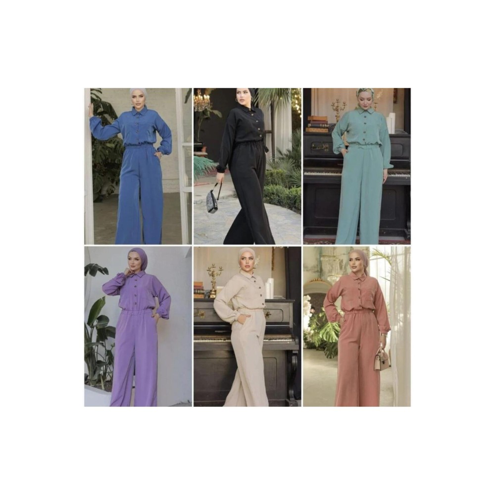 Pasaklı Giyim Pasaklı Giyim Kadın Kupra Tulum Mint - Premium Kadın Giyim