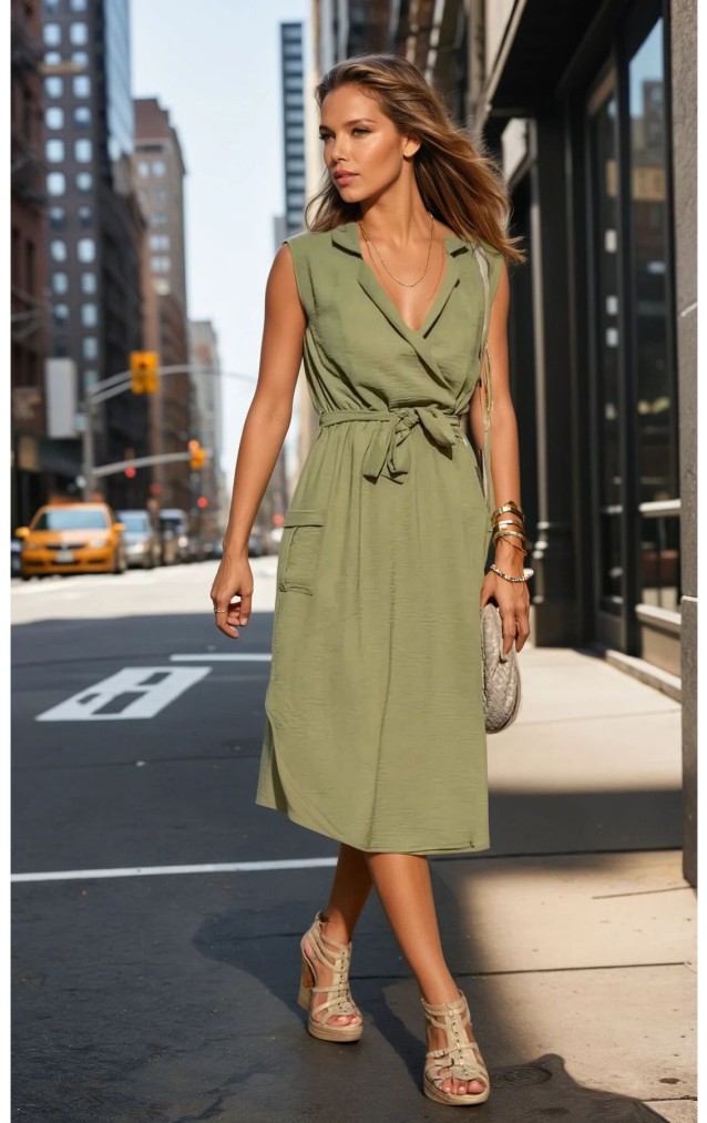 Pasaklı Giyim Kadın Tunik Elbise 2881440 Haki