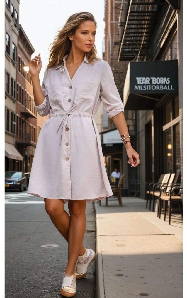 Pasaklı Giyim Kadın Kupra Elbise 3411385 Bej