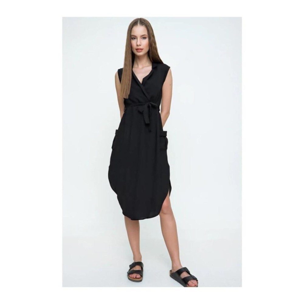 Pasaklı Giyim Pasaklı Giyim Kadın Tunik Elbise Siyah - Premium Kadın Giyim