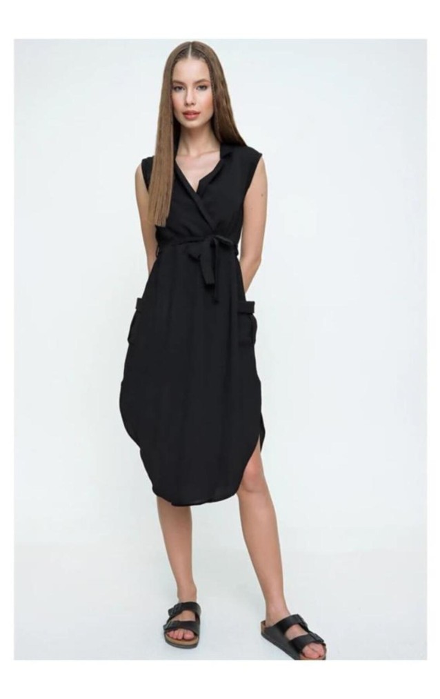 Pasaklı Giyim Kadın Tunik Elbise 2881440 Siyah