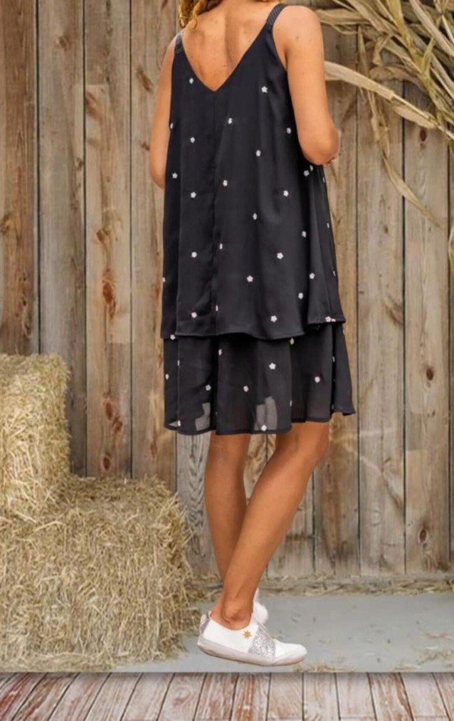 Pasaklı Giyim Kadın Şifon Elbise 3420300 Siyah