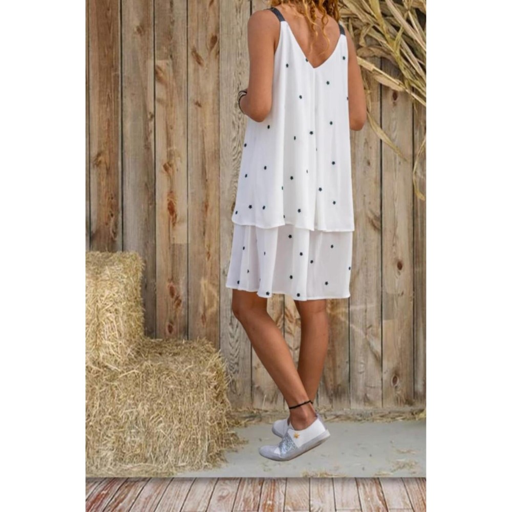 Pasaklı Giyim Pasaklı Giyim Kadın Şifon Elbise Beyaz - Premium Kadın Giyim