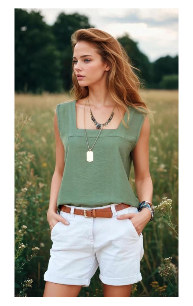 Pasaklı Giyim Kadın Kalın Askılı Bluz 2911275 Haki