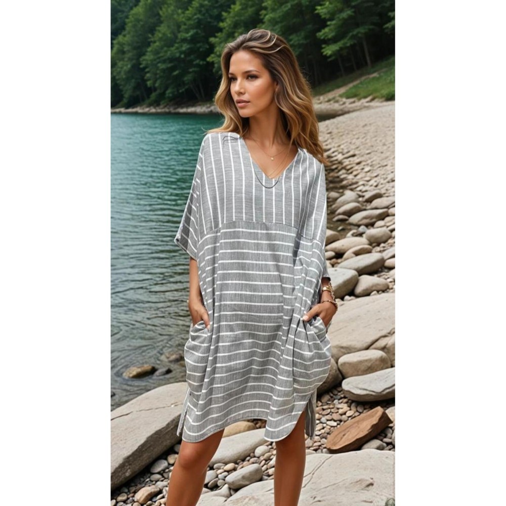 Pasaklı Giyim Pasaklı Giyim Kadın Elbise Antrasit - Premium Kadın Giyim