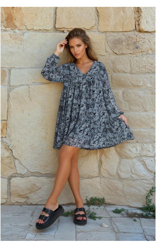 Pasaklı Giyim Kadın Şifon Elbise 3758330 Siyah