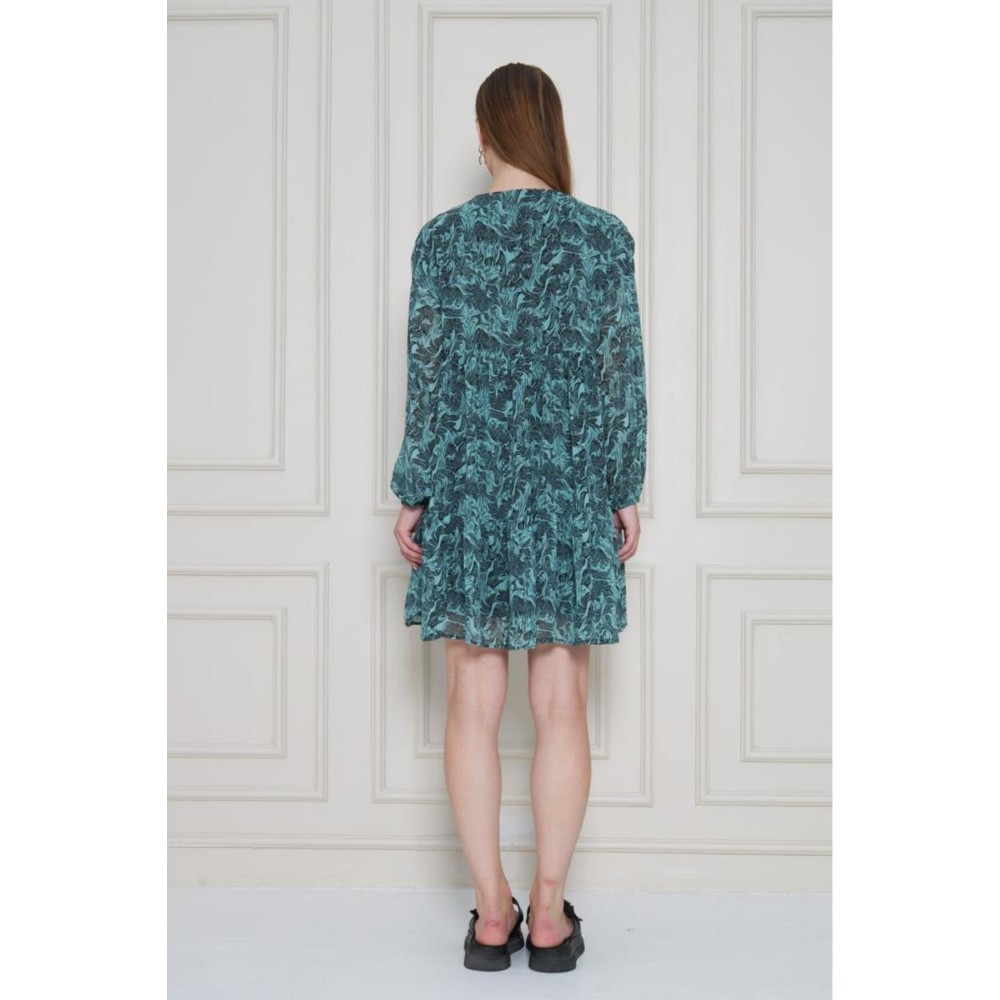 Pasaklı Giyim Pasaklı Giyim Kadın Şifon Elbise Yeşil - Premium Kadın Giyim