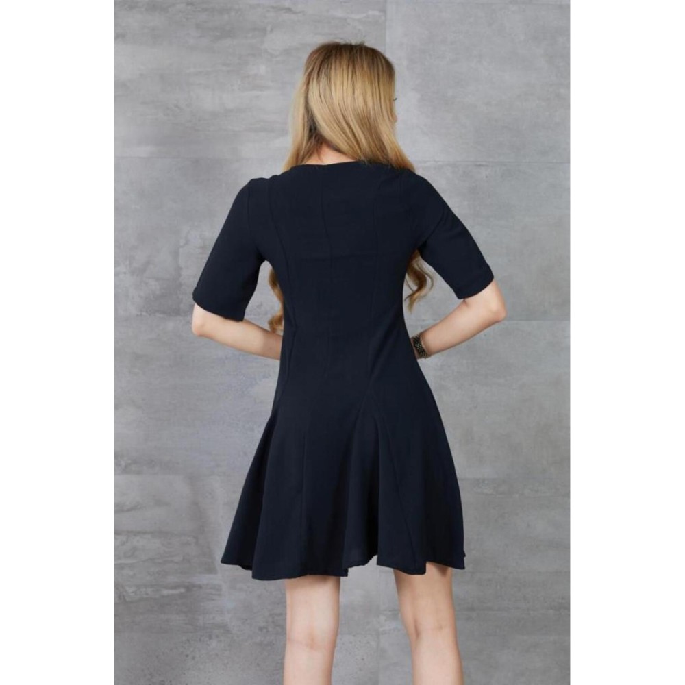 Pasaklı Giyim Pasaklı Giyim Kadın Mini Elbise Siyah - Premium Kadın Giyim