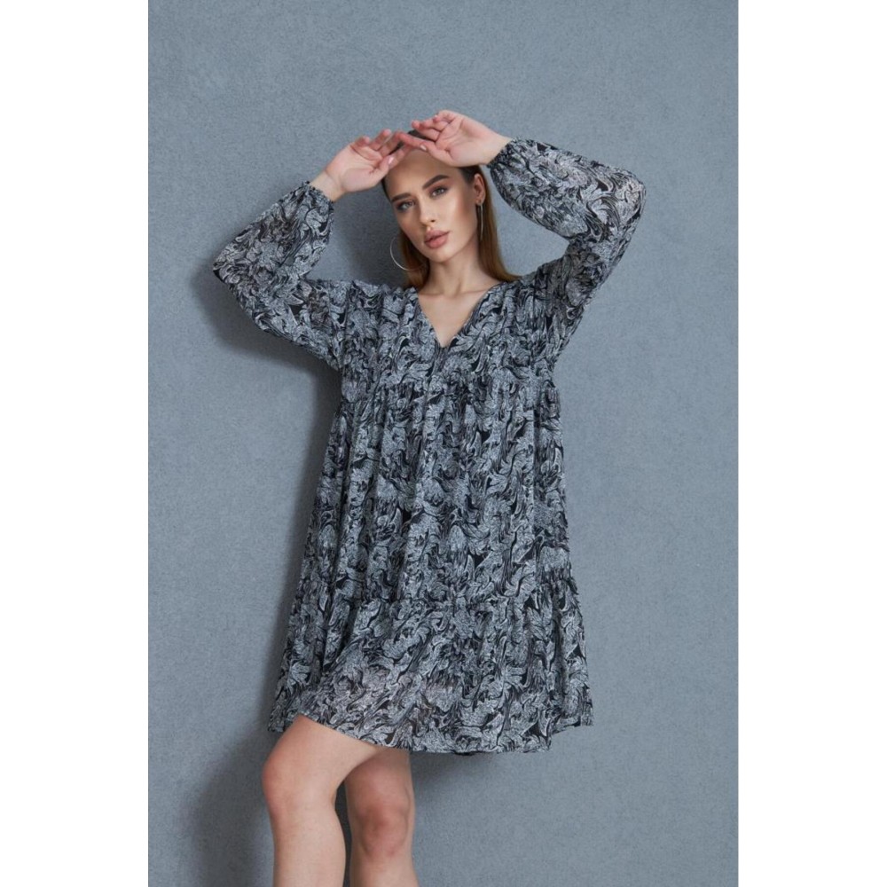 Pasaklı Giyim Pasaklı Giyim Kadın Şifon Elbise Siyah - Premium Kadın Giyim