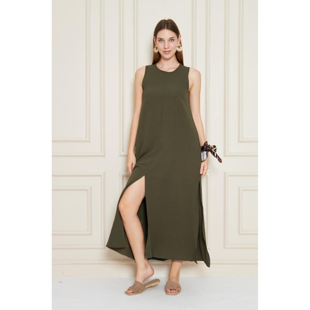 Pasaklı Giyim Pasaklı Giyim Kadın Bilek Boy Haki - Premium Kadın Giyim