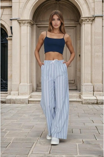 Pasaklı Giyim Kadın Fistolu Poplin Pantolon 3757176 Siyah