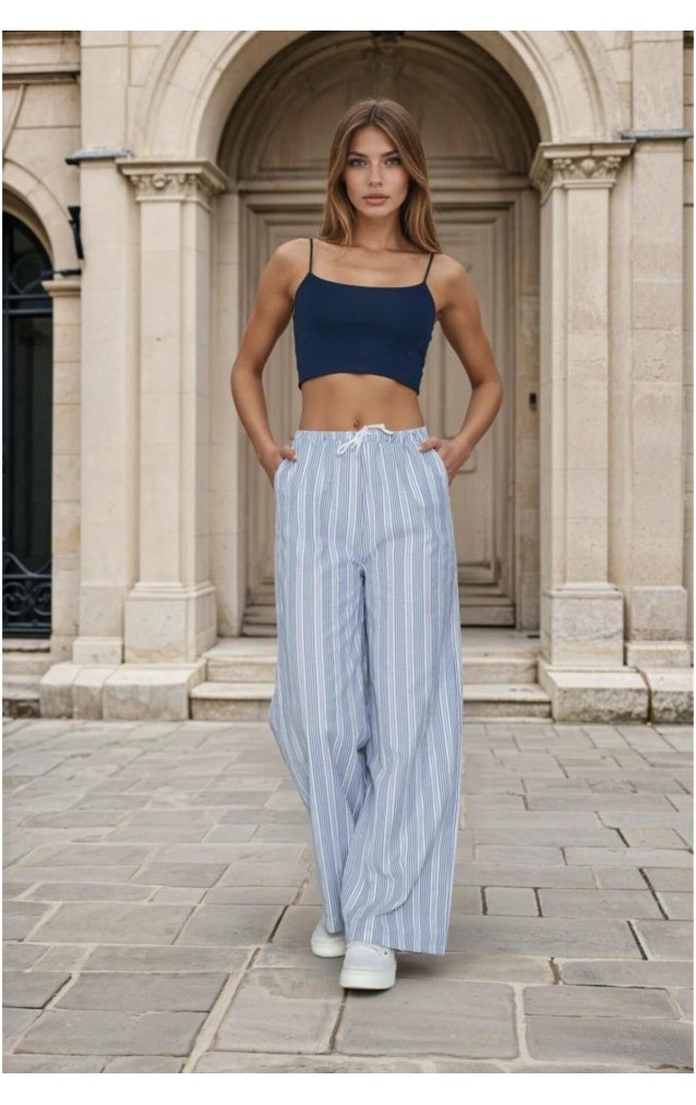 Pasaklı Giyim Kadın Fistolu Poplin Pantolon 3757176 Siyah