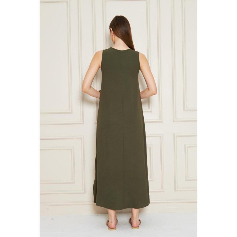 Pasaklı Giyim Pasaklı Giyim Kadın Bilek Boy Haki - Premium Kadın Giyim