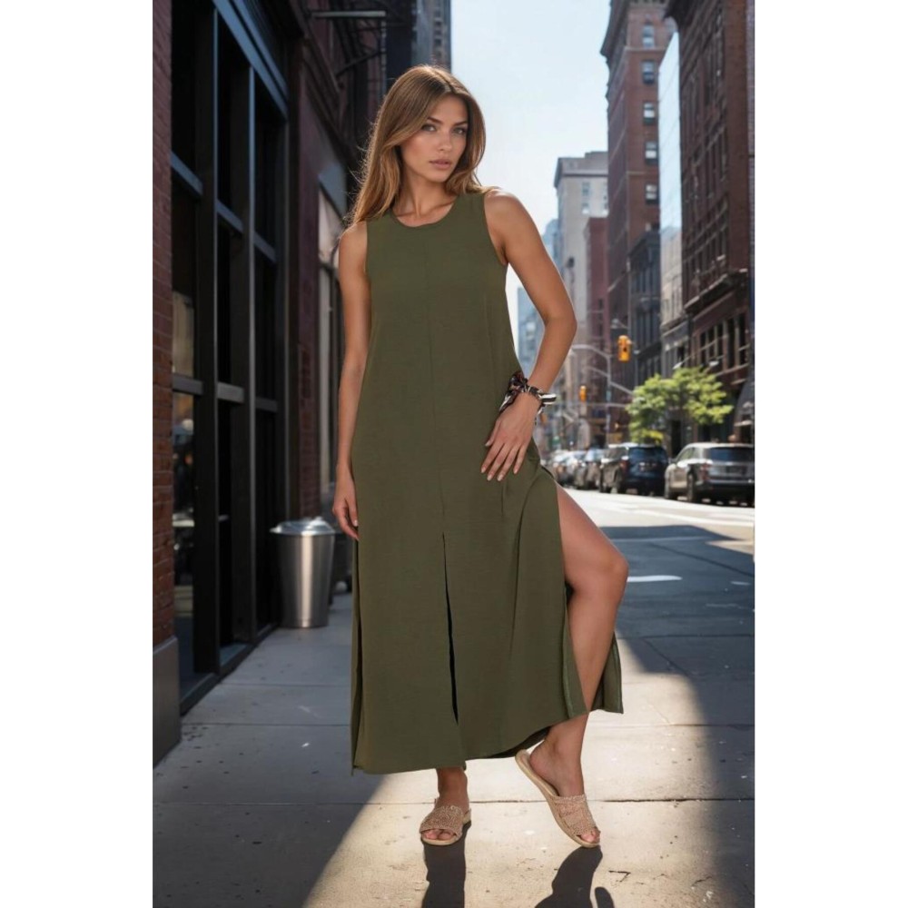 Pasaklı Giyim Pasaklı Giyim Kadın Bilek Boy Haki - Premium Kadın Giyim