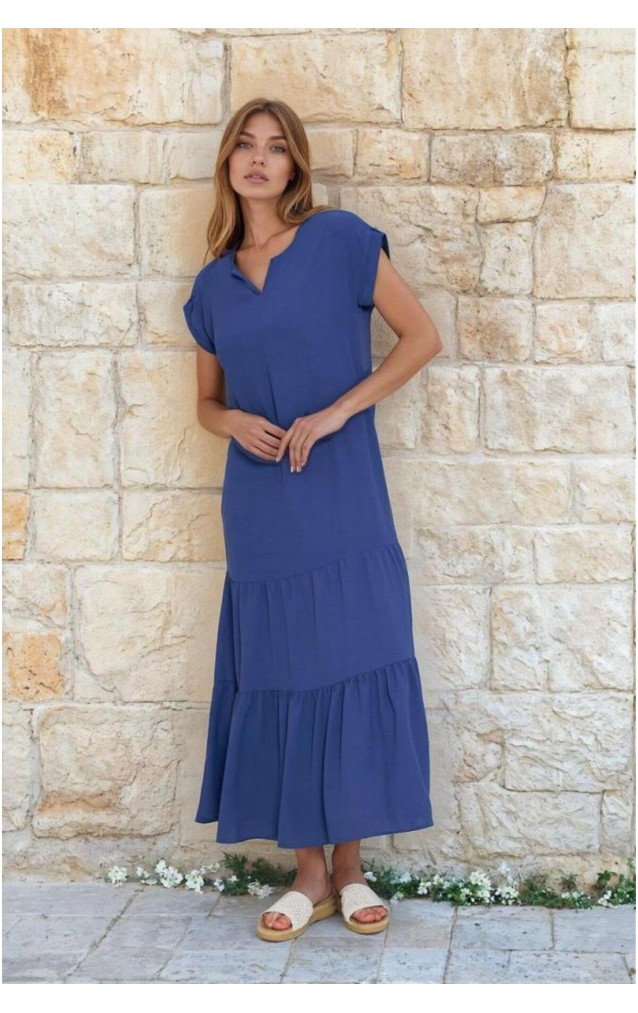 Pasaklı Giyim Kadın Apoletli Elbise 3761366 İndigo