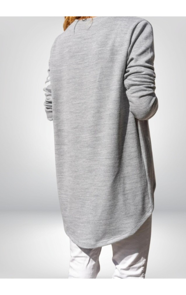 Pasaklı Giyim Kadın Salaş Hırka 3328264 Gri