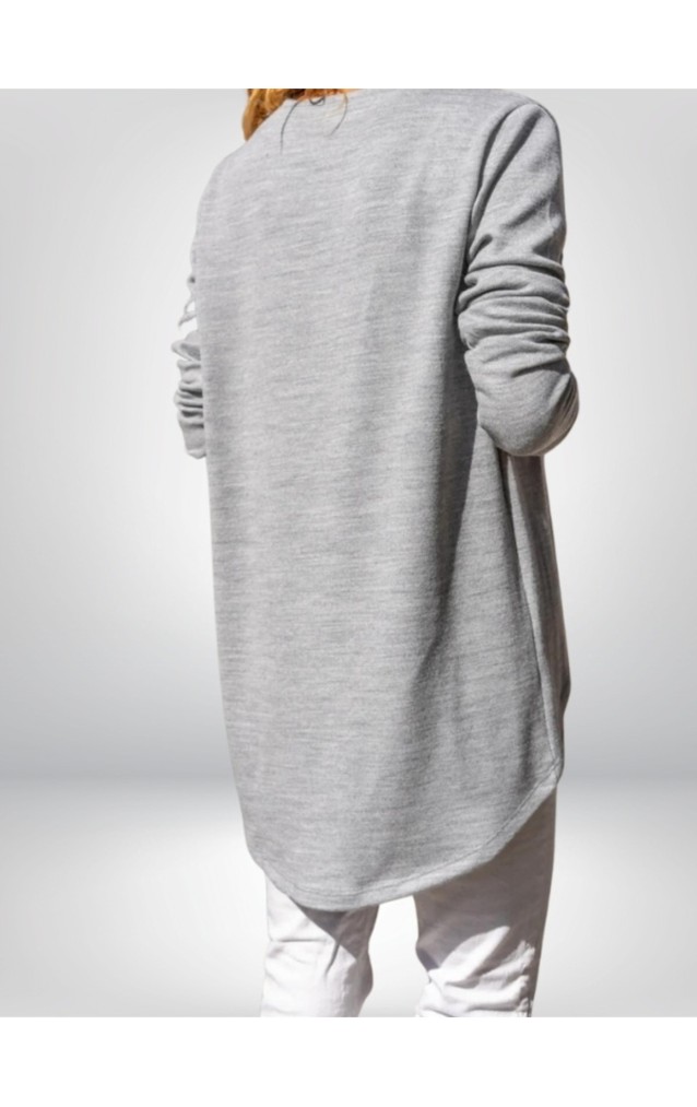 Pasaklı Giyim Kadın Salaş Hırka 3328264 Gri