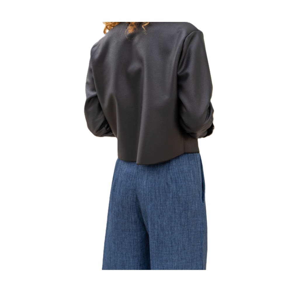 Pasaklı Giyim Pasaklı Giyim Kadın Deri Mont Siyah - Premium Kadın Giyim