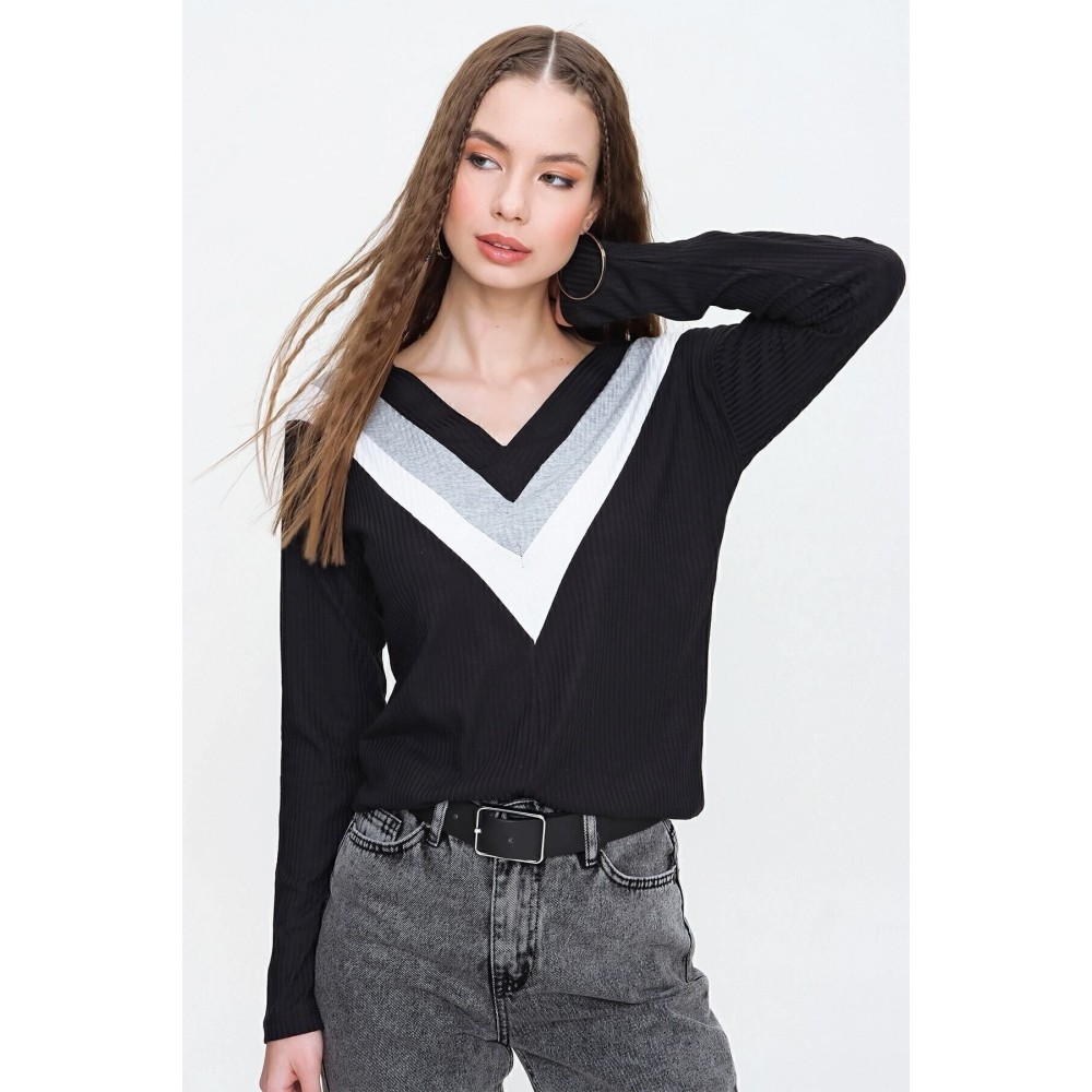 Pasaklı Giyim Pasaklı Giyim Yumoş Kazak Siyah - Premium Kadın Giyim