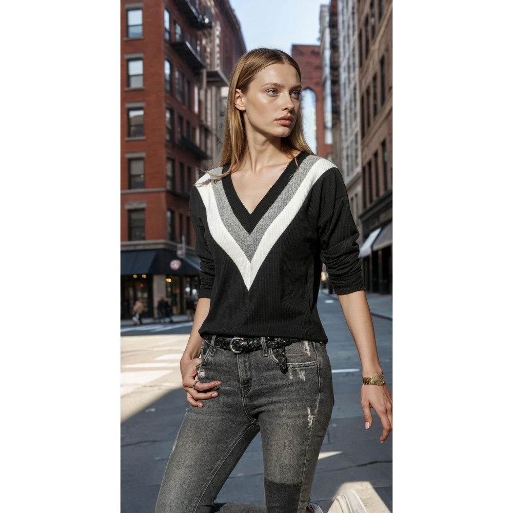 Pasaklı Giyim Pasaklı Giyim Yumoş Kazak Siyah - Premium Kadın Giyim