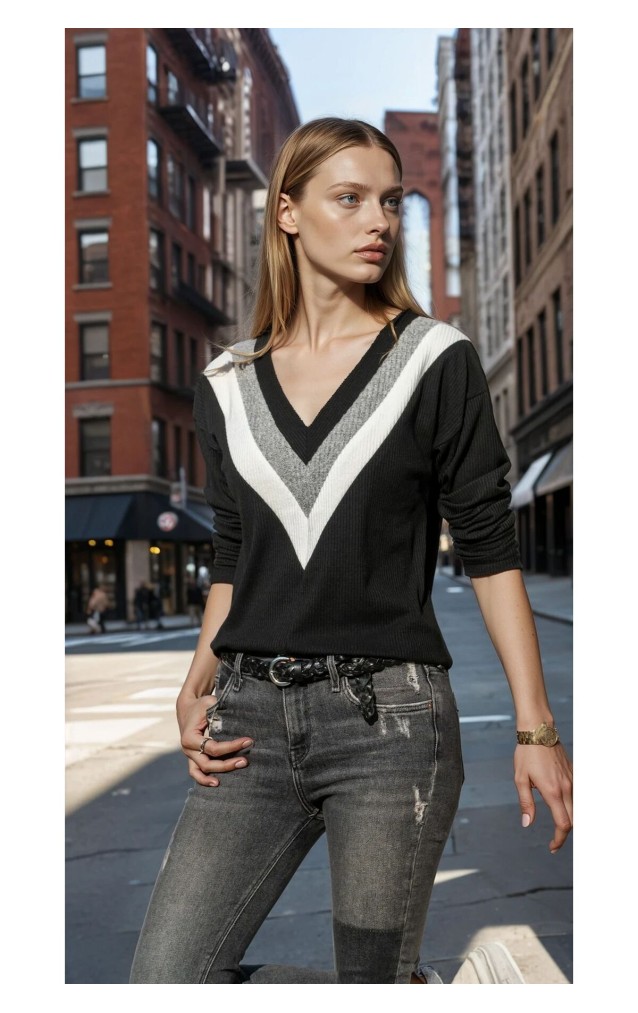 Pasaklı Giyim Yumoş Kazak 2750232 Siyah