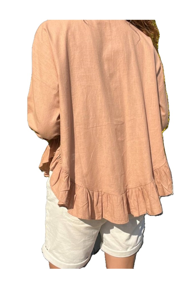 Pasaklı Giyim Kadın %100 Pamuk Gömlek 3570330 Camel