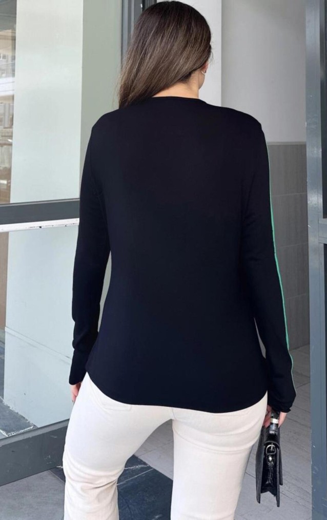 Pasaklı Giyim Kadın Asimetrik Bluz 3586200 Siyah