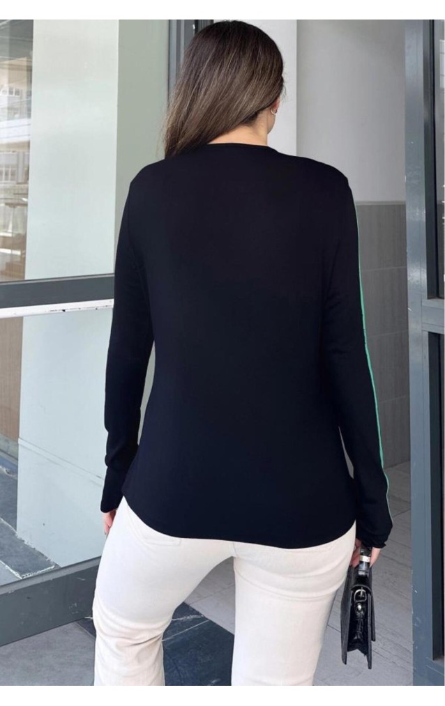 Pasaklı Giyim Kadın Asimetrik Bluz 3586200 Siyah