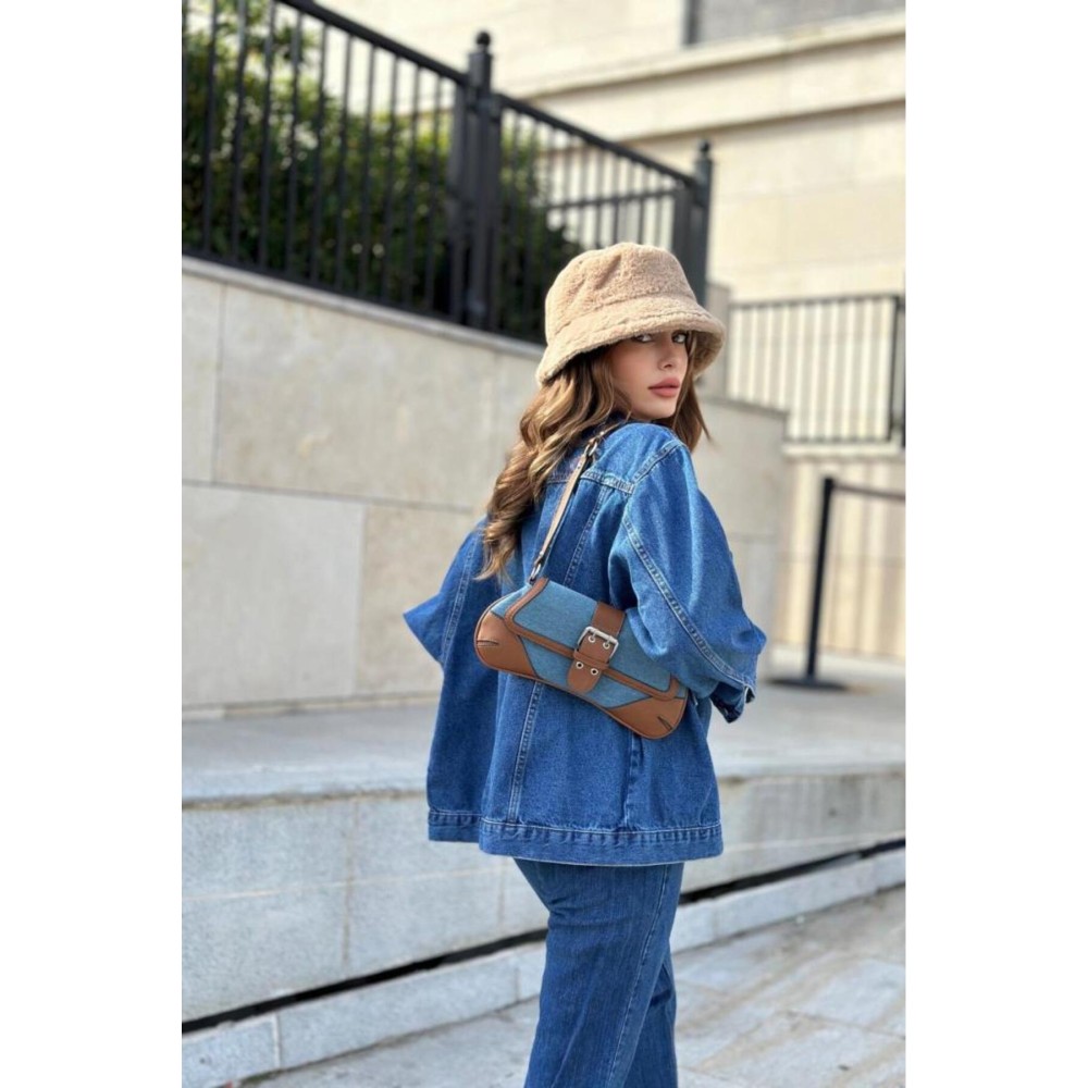 Pasaklı Giyim Pasaklı Giyim Kadın Kot Ceket Mavi - Premium Kadın Giyim