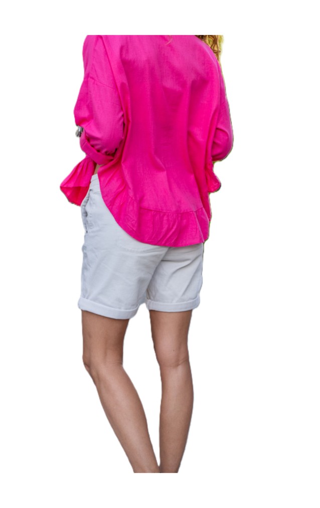 Pasaklı Giyim Kadın %100 Pamuk Gömlek 3570330 Fuşya