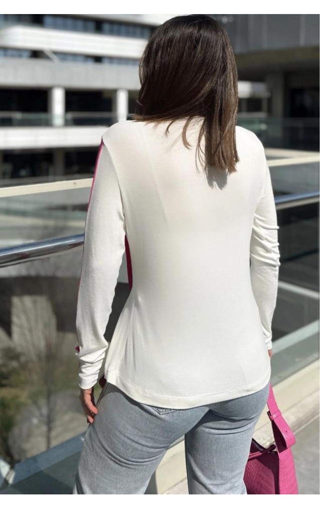 Pasaklı Giyim Kadın Asimetrik Bluz 3586200 Beyaz