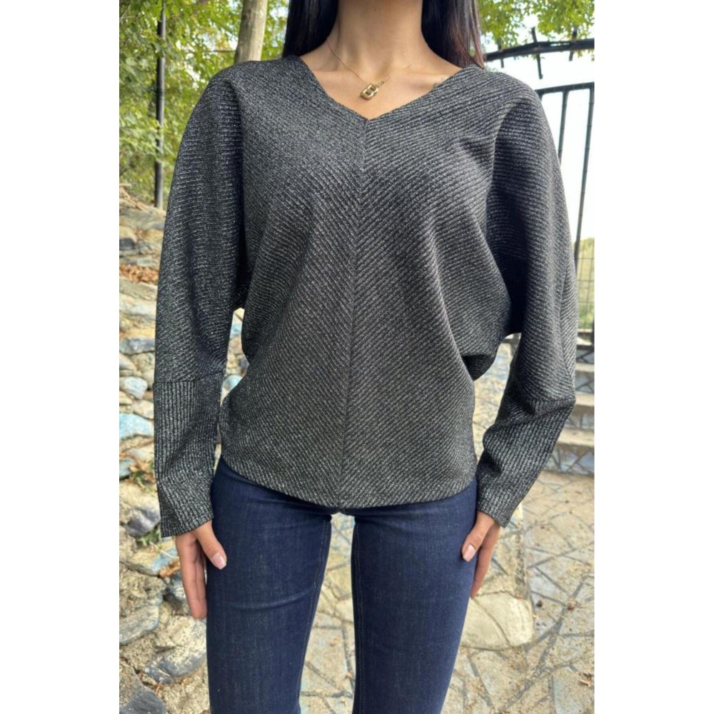 Pasaklı Giyim Pasaklı Giyim Kadın Kazak Siyah - Premium Kadın Giyim