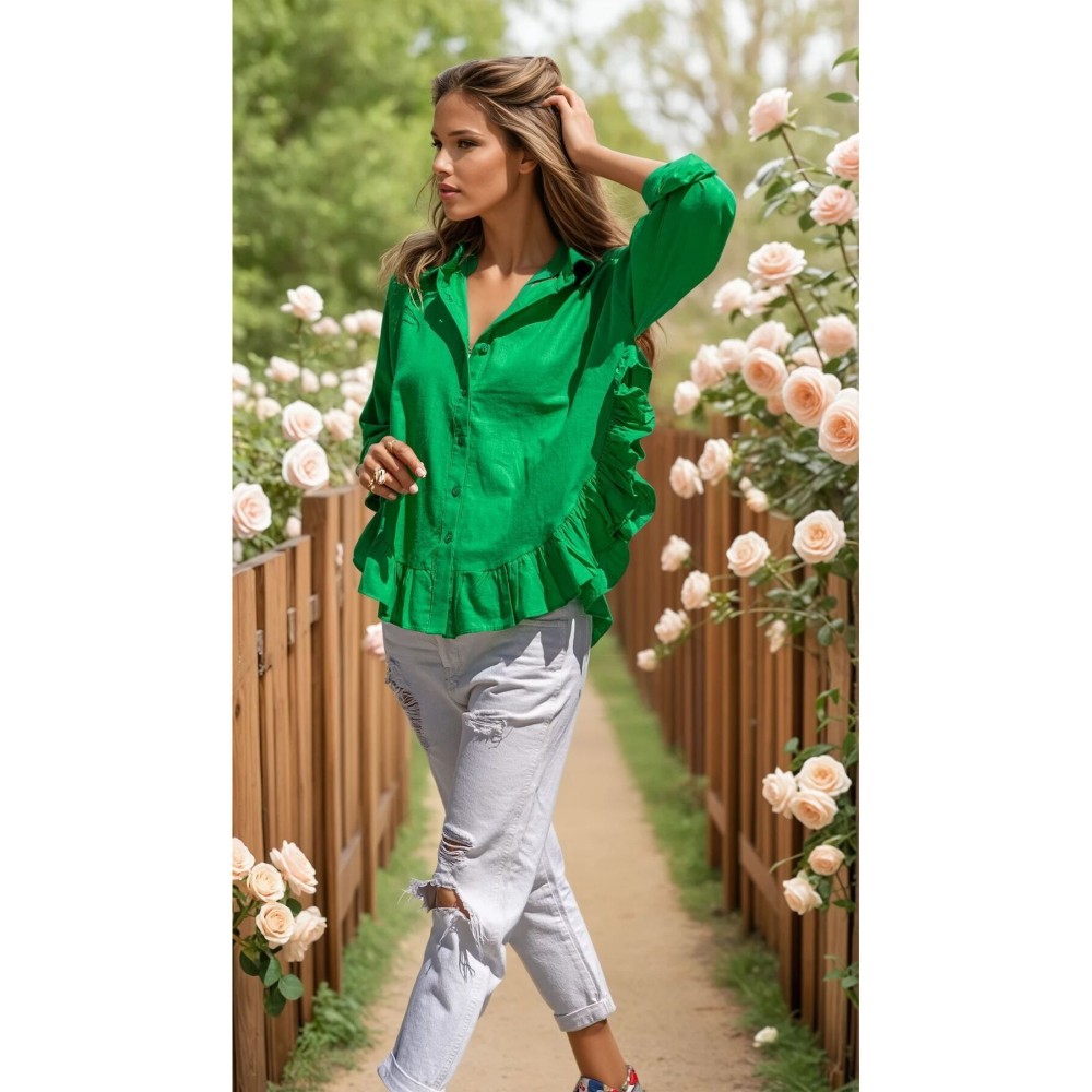 Pasaklı Giyim Pasaklı Giyim Kadın %100 Pamuk Gömlek Benetton - Premium Kadın Giyim