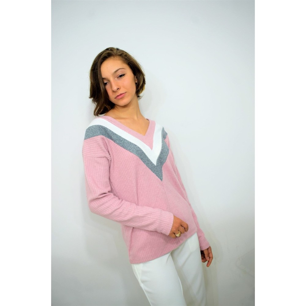 Pasaklı Giyim Pasaklı Giyim Yumoş Kazak Pudra - Premium Kadın Giyim