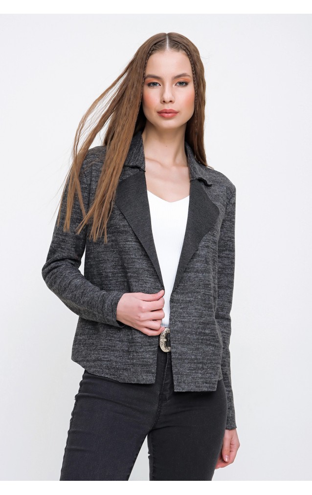 Pasaklı Giyim Kadın Yumoş Ceket 2975264 Antrasit