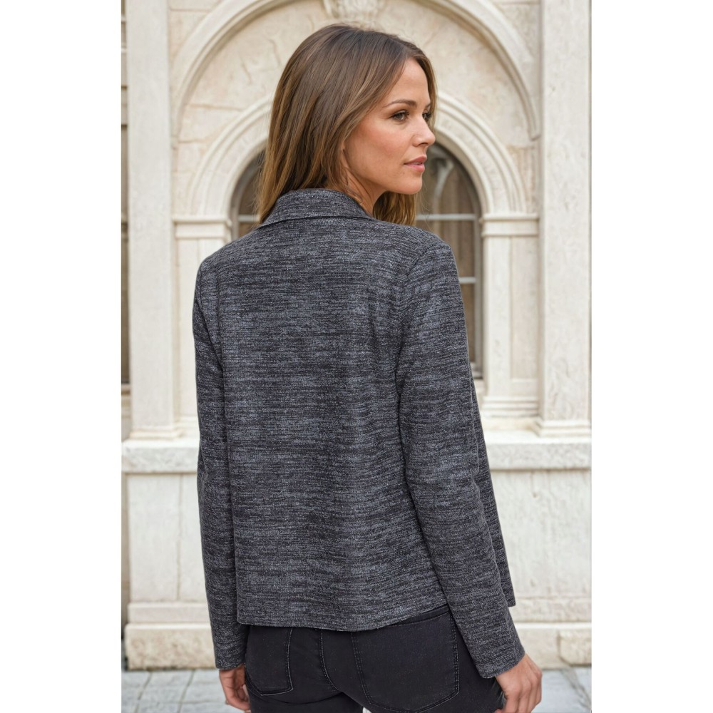 Pasaklı Giyim Pasaklı Giyim Kadın Yumoş Ceket Antrasit - Premium Kadın Giyim