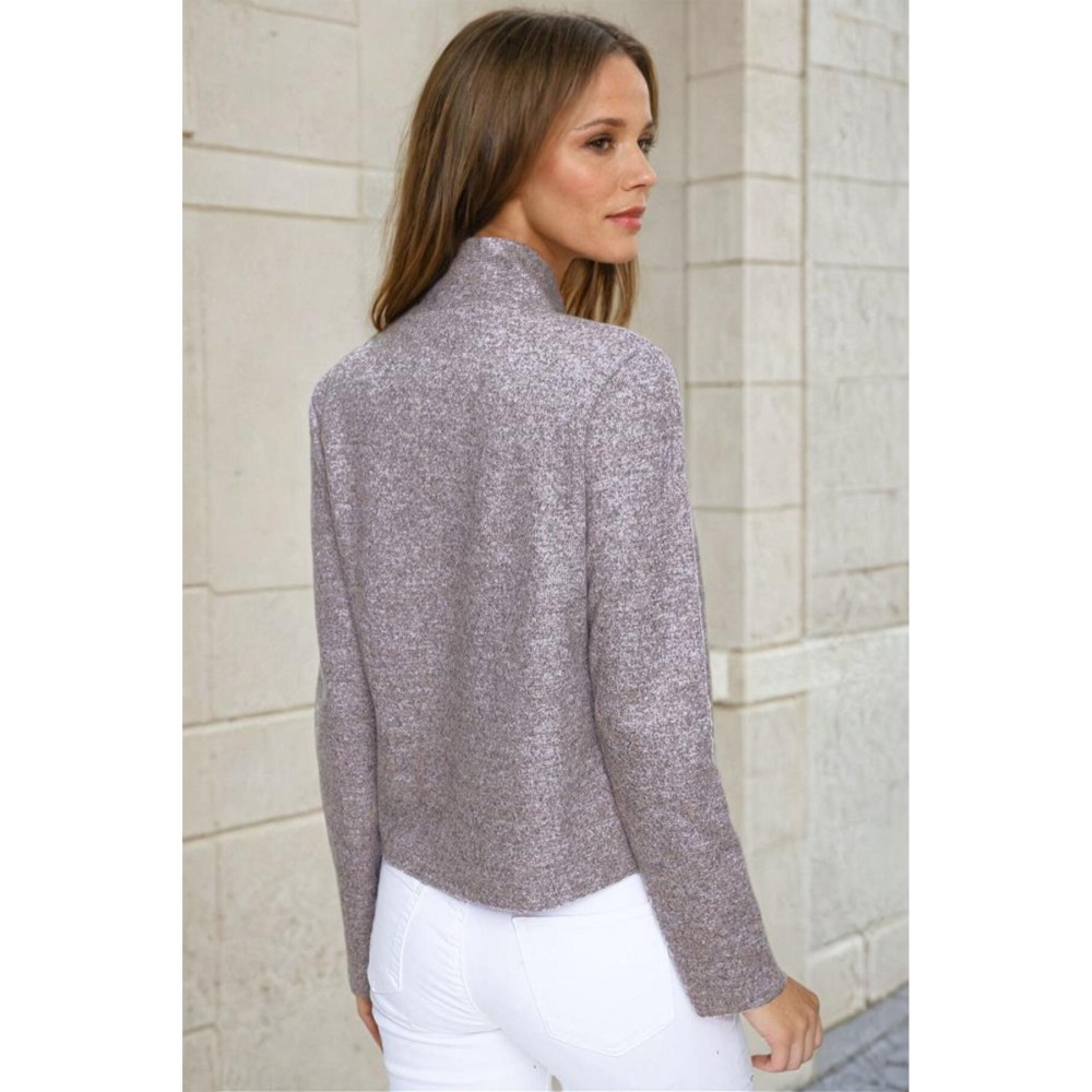 Pasaklı Giyim Pasaklı Giyim Kadın Yumoş Ceket Pudra - Premium Kadın Giyim